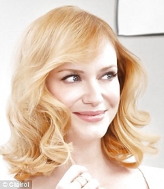 Christina Hendricks...IS A BLOND?!?!!?!?!?!