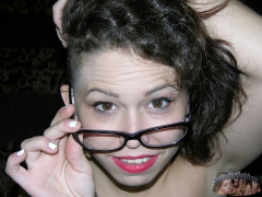 Hot Nerdy Hairy Pussy Babe