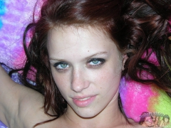 Redhead Spreading Nude