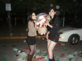 Mexican in pantyhose and pantimedias
