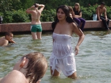 She forgot her bra 34.