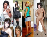 Before and After Clothed And Nude 001
