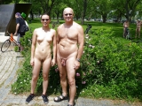 Naturist couple