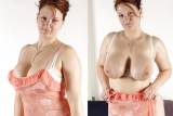DRESSED UNDRESSED... (2)Dressed undressed - big boobs editio