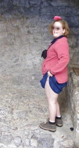 Flashing at Ibiza cathedral
