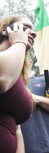 Chubby MILF At Food Truck Wars