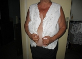 Housewife showing her big breasts