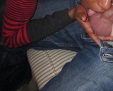 Black Wife Takes Care Of White Balls