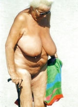 Grandma her saggy tits 04.