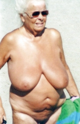 Grandma her saggy tits 04.