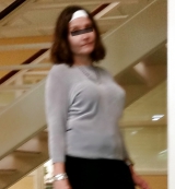 Snuck some pics of the secretary\'s thighs and legs.