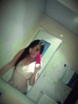 Chinese girl nude at home