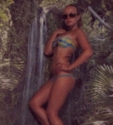 My blonde friend Olga