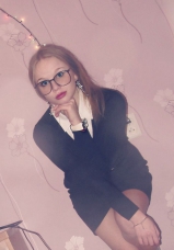 My blonde friend Olga