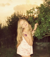 My blonde friend Olga