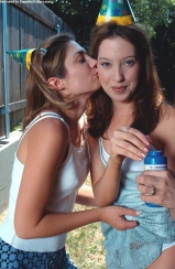 Lesbian Teens Birthday Party