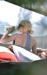 Lindsay Lohan In Bikini in Miami