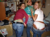 Hot girls in panties pink