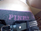 Hot girls in panties pink