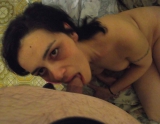 blow job from ex wife christine
