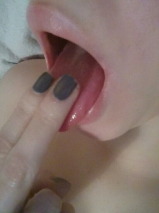 Teen blonde gets her knockers out - english busty girl share