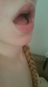 Teen blonde gets her knockers out - english busty girl share