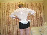 sexy milf fiona in black mini skirt