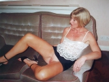 sexy milf fiona in black mini skirt