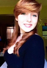 Redhead naked selfie teen - ginger hottie gets nude for self