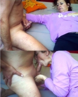 Your girlfriend giving blowjob