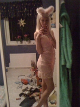 Skinny blonde teen - emo teen who likes to get naked for sel