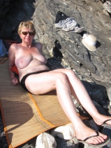 Ivana - mature elegant lady with great saggy tits