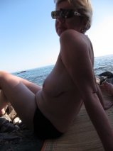 Ivana - mature elegant lady with great saggy tits