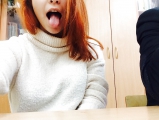 Young redhead mum selfshots - you wouldnt think she had two