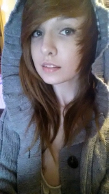 Redhead ginger british teen - amateur hoodie loves to put it