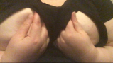 Exposed BBW Saggy Tits