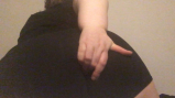 Exposed BBW Saggy Tits