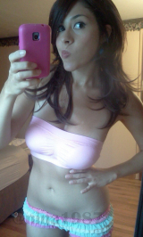 USA woman boobs pussy selfie