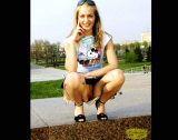 Peeped pussy girls without panties Photo erotica