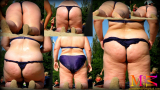 bbw beach candid