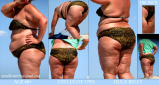 BBW and SSBBW beach voyeur (My work)