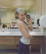 gym amateur girl