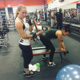 gym amateur girl