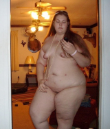 Hot chubby girl with beautiful wide hips and small tits