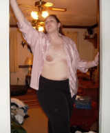 Hot chubby girl with beautiful wide hips and small tits