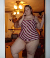 Hot chubby girl with beautiful wide hips and small tits