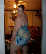 Hot chubby girl with beautiful wide hips and small tits