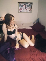 Amateur Redhead Cumslut