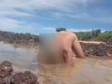 shemale ladysilva naked i on the beach showing of hot ass