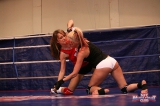 A rookie fighter, Leyla